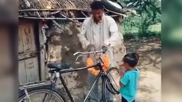 पुरानी साइकिल नहीं, जैसे मर्सिडीज खरीद ली....IAS ने शेयर किया बच्चे का दिल छूने वाली वीडियो