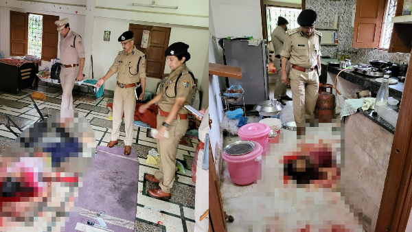 पूजा पाठ करने से टोकती थी पत्नी, मां, पत्नी और 3 मासूम बेटियों को उतारा मौत के घाट