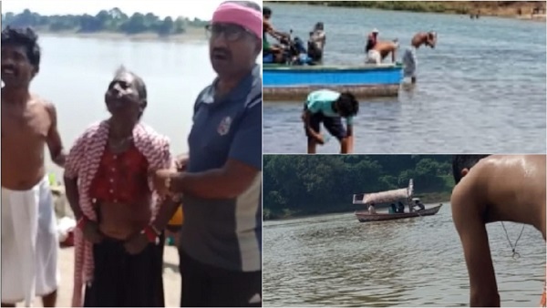 चमत्कारः नर्मदा में डूबीं बुजुर्ग, दिन-रात लहरों से किया संघर्ष, 18 घंटे बाद जीवित लौट आईं