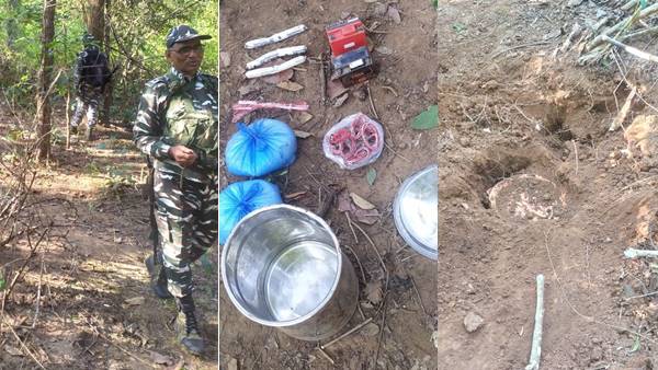 Balaghat News: जंगल में नक्सलियों ने बिछाई लैंड माइन, बालाघाट पुलिस हॉक फ़ोर्स सर्च टीम थी निशाने पर