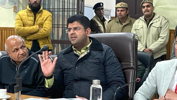 बाईपास के लिए भूमि मिलते ही तुरंत कार्य हो जाएगा शुरू: दुष्यंत चौटाला