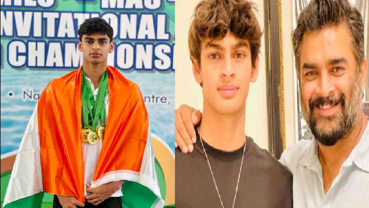 आर माधवन के बेटे वेदांत ने स्वीमिंग चैंपियनशिप में जीते 5 गोल्ड मेडल, बढ़ाया देश का गौरव, एक्टर ने कही ऐसी बात