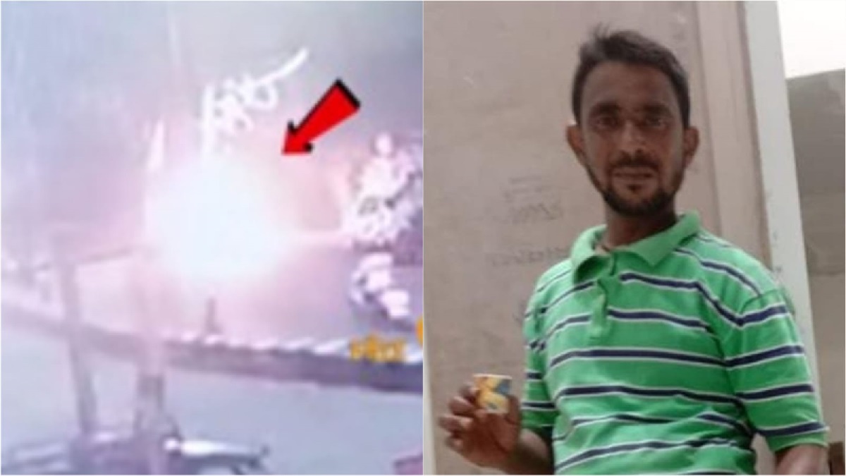उज्जैन में दिल दहलाने वाली घटना, युवक सड़क पर जिंदा जला, मदद की लगाता रहा गुहार