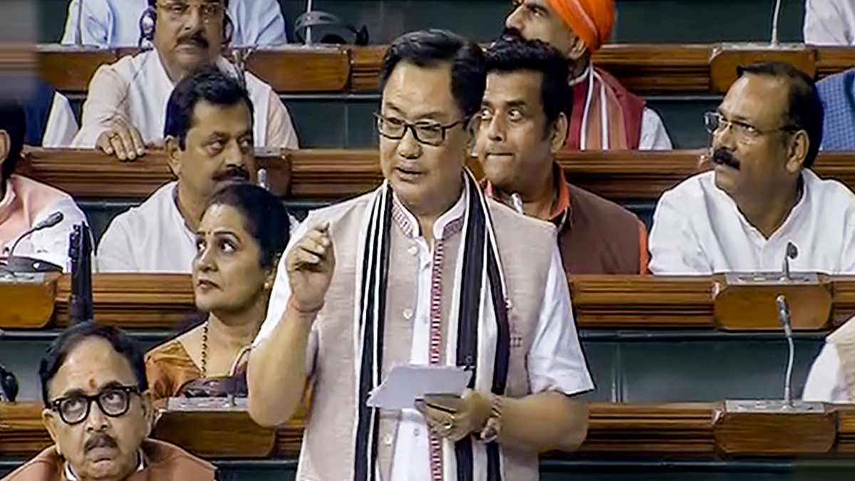 'पीएम मोदी के प्रयासों से भारत टोक्यो में 7 ओलंपिक पदक जीत सका', लोकसभा में बोले किरेन रिजिजू