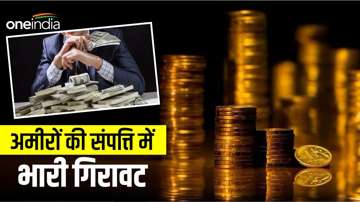 दुनिया भर में अमीरों की संपत्ति में आई भारी गिरावट, कम हुए 35 लाख मिलेनियर, 2008 से भी विकराल हालत?