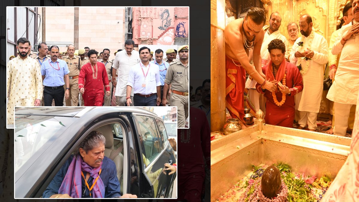 UP: देश के इन दिग्गज क्रिकेटरों ने बाबा दरबार में किया दर्शन, स्टेडियम के शिलान्यास समारोह में लेंगे हिस्सा