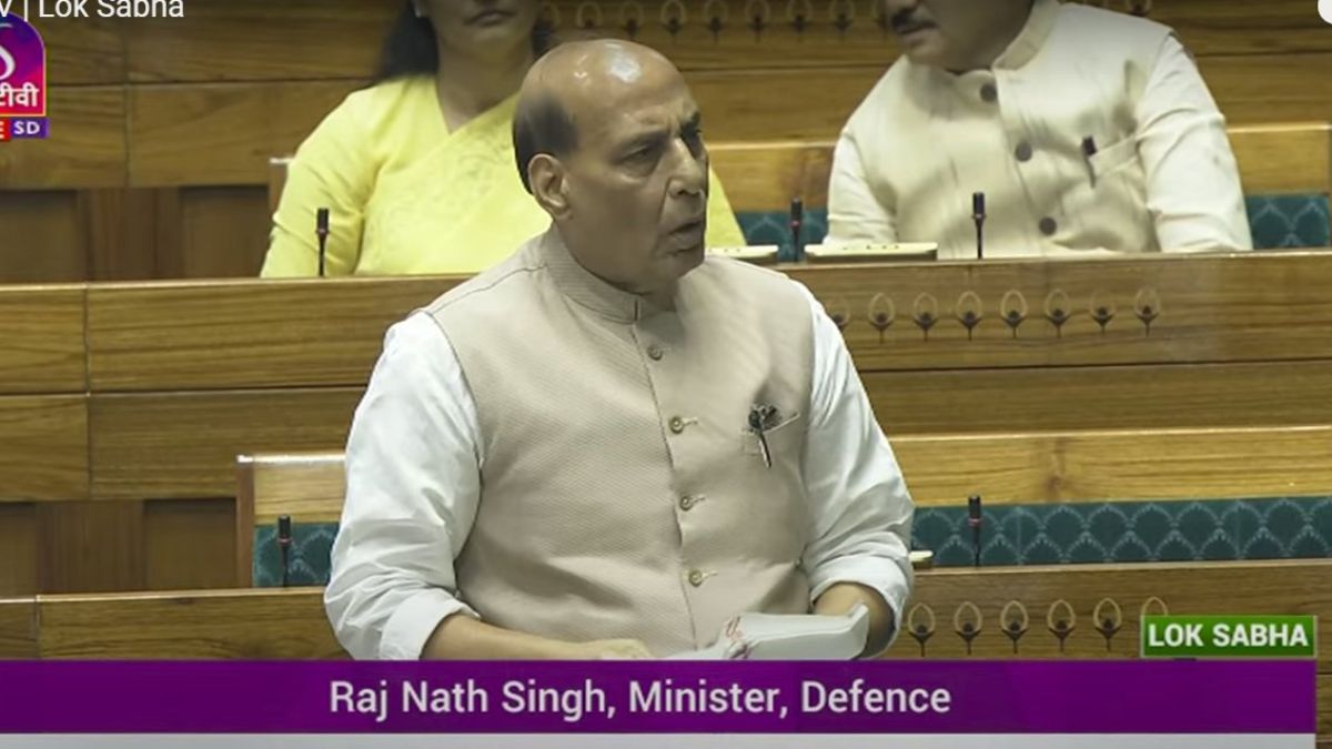'पूरी हिम्मत है, चीन पर सीना चौड़ा करके चर्चा के लिए तैयार हूं', लोकसभा में कांग्रेस को राजनाथ सिंह का जवाब