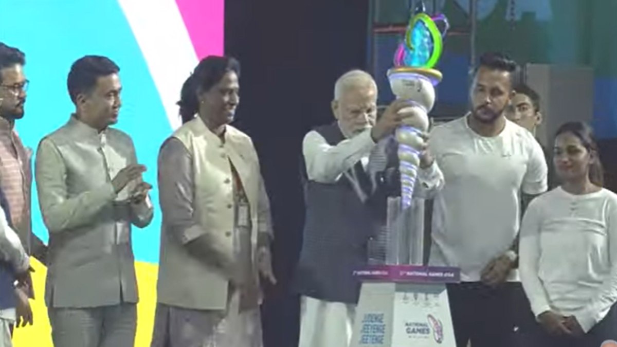 National Games 2023: गोवा में 37वें राष्ट्रीय खेलों का उद्घाटन,  पीएम मोदी बोले- भारतीय एथलीट रच रहे इतिहास