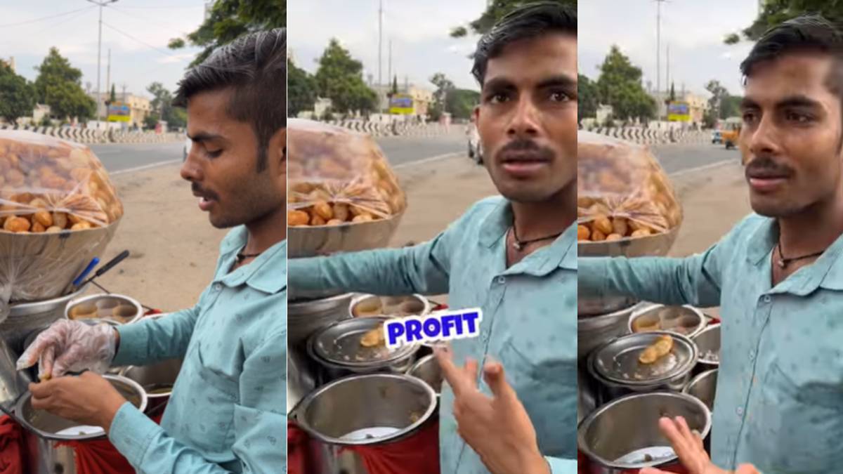 Video: गोलगप्पे वाले की एक दिन की कमाई सुनकर उड़ जाएंगे 'होश', नौकरी करने वालों को लग सकता है सदमा!