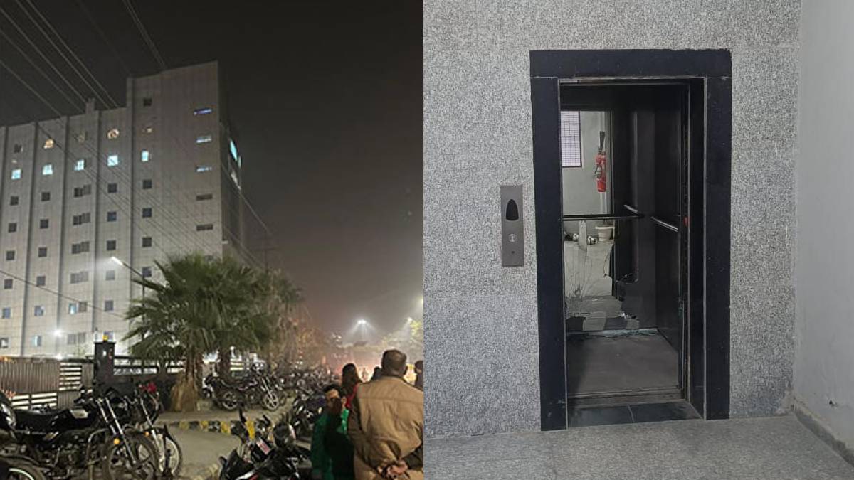 Noida में 8वीं मंजिल से गिरी लिफ्ट, नौ लोग घायल, सेक्टर-126 में रिवर साइट टॉवर की घटना