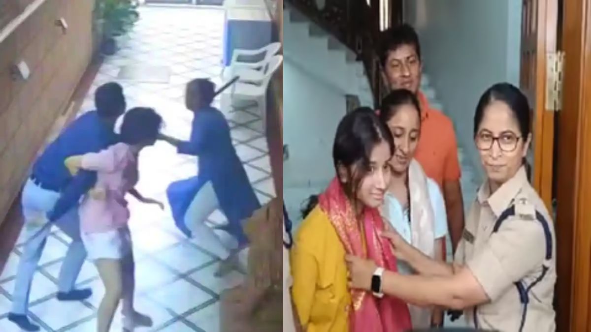 हाथ में पिस्टल लेकर घर में घुस गए दो बदमाश, माशर्ल आर्ट में ट्रेंड मां-बेटी ने कर दी धुलाई, वीडियो देखिए