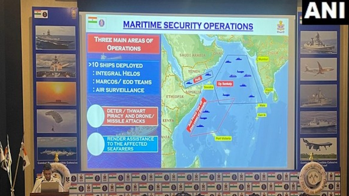 Anti Piracy Operation: इंडियन नेवी ने पाकिस्तानी समेत 100 से अधिक लोगों की बचाई जान, 10 यु्द्धपोत किए तैनात