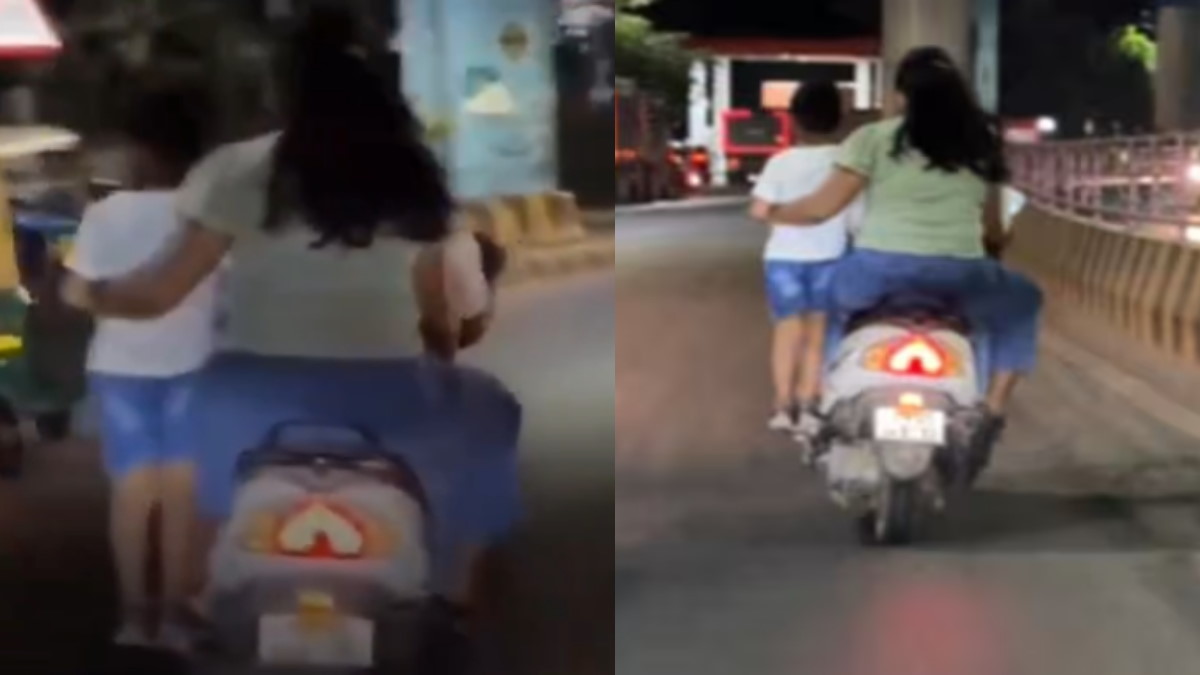 Bengaluru Video: ट्रैफिक नियमों की सरेआम धज्जियां उड़ाता दिखा कपल, वायरल वीडियो ने उड़ाए लोगों के होश