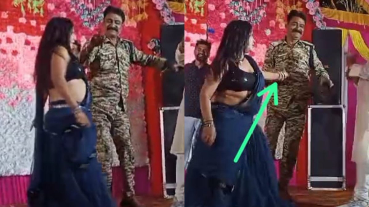 'बलम जी मन पिघला देनी' के फेर में निपट गए दरोगा जी, नचनिया संग ठुमके लगाने पर हुए सस्पेंड,Video
