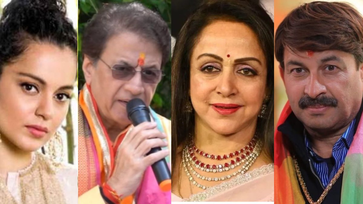 Filmi Candidates: चार सौ पार के लिए इन फिल्मी सितारों पर बीजेपी का दांव