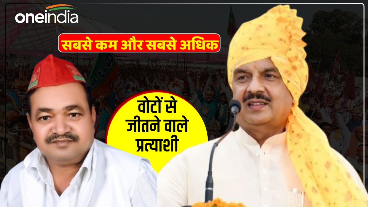 UP Chunav Result: सबसे ज्यादा और सबसे कम अंतर से जीतने वाले 2 उम्मीदवार, जीत-हार के बीच रहा इतने वोटों का अंतर