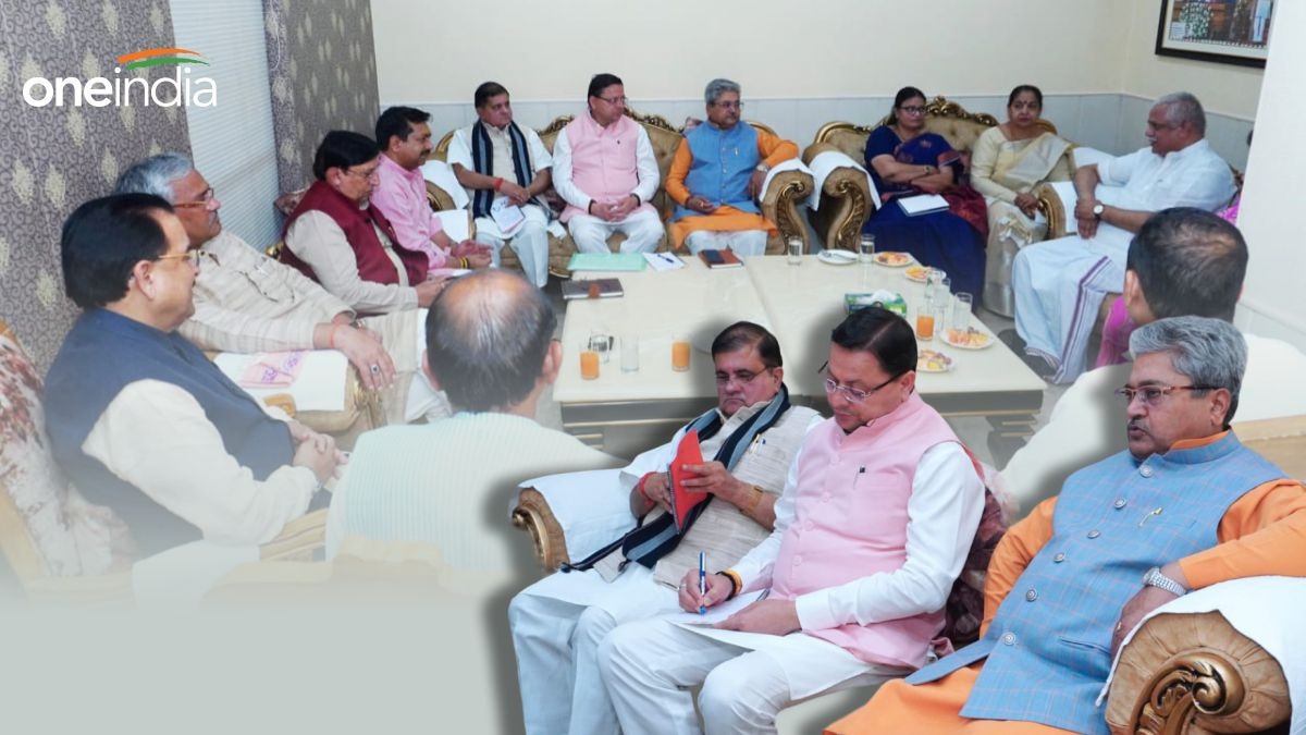 दिल्ली में हुई उत्तराखंड भाजपा की अहम बैठक,सीएम धामी ने रखा विकास का रोडमैप, इन बिंदुओं पर हुई चर्चा