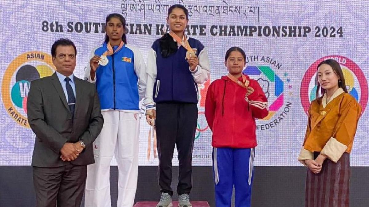 Satna News: सतना की बेटी गार्गी सिंह ने प्रदेश का नाम किया रोशन, साउथ एशियन कराते  चैंपियनशिप में जीता गोल्ड
