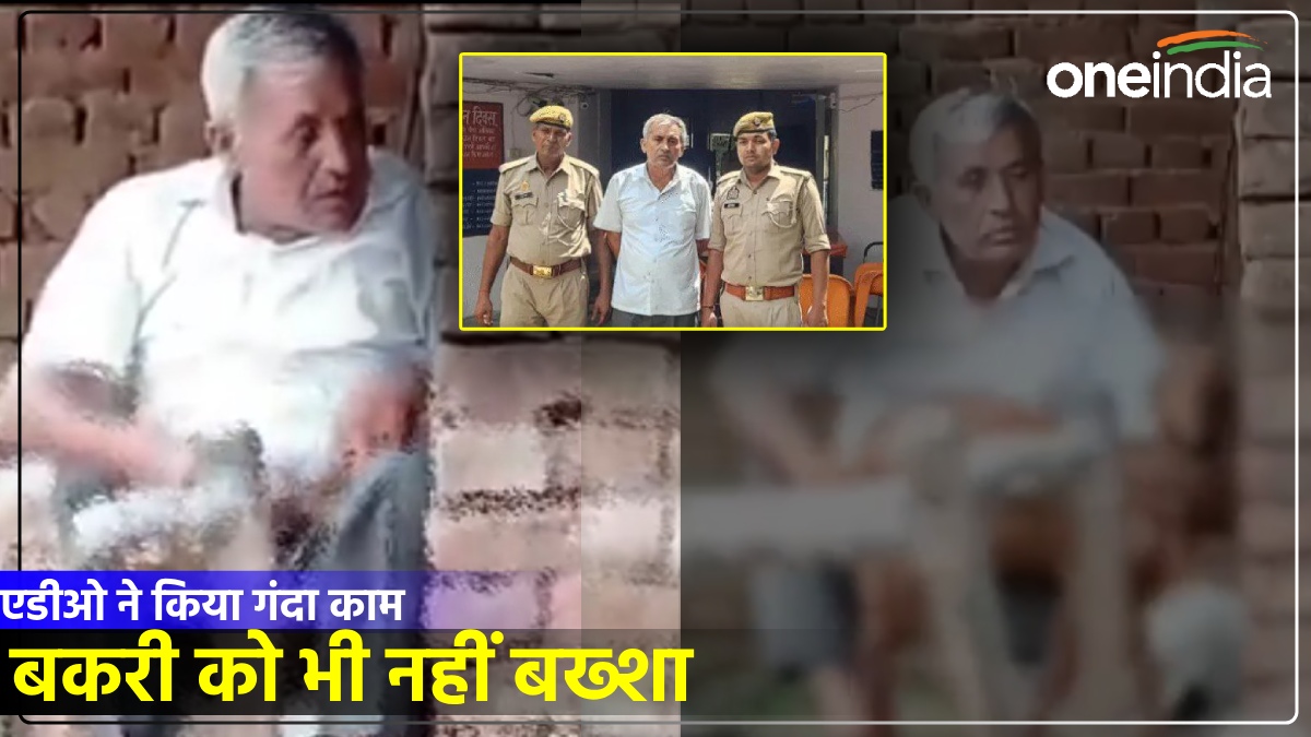 बुलंदशहर में ADO ने बच्ची से कराया घिनौना काम, फिर बकरी से की दरिंदगी, Video Viral हुआ तो मचा हड़कंप, गिरफ्तार