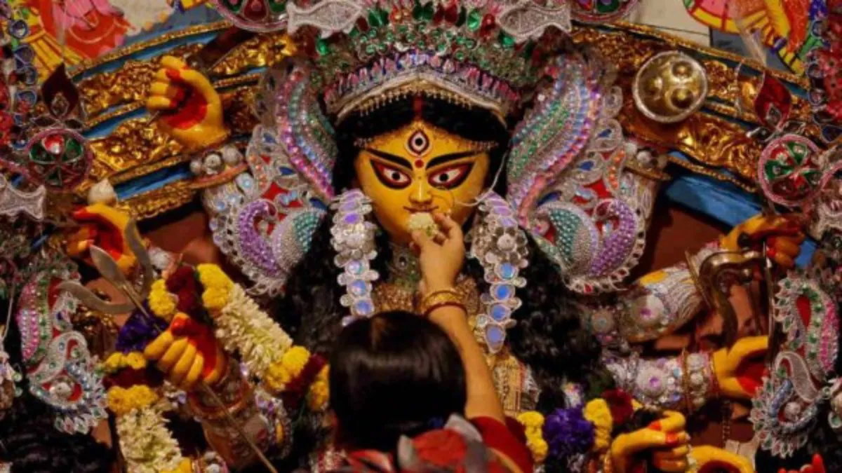 Dashain festival: नेपाल में बाढ़ और भूस्खलन के बीच दशैं उत्सव शुरू, घट स्थापना के साथ हुई शुरूआत