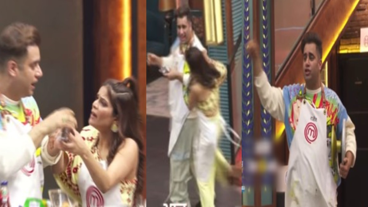 Celebrity Masterchef Fight:अर्चना गौतम ने राजीव अदातिया को मारी लात, लड़ाई से दंग हुए जज, किस बात पर हुआ बवाल?