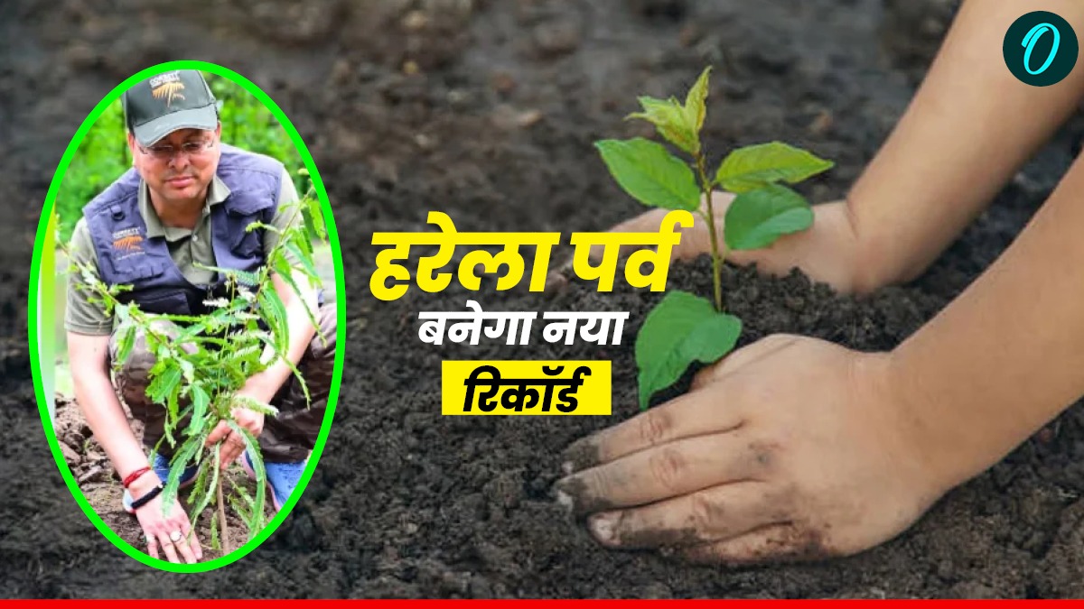 Harela festival: धामी सरकार बनाने जा रही नया रिकॉर्ड, एक दिन में 5 लाख से अधिक पौधे रोपेने का क्या है प्लान