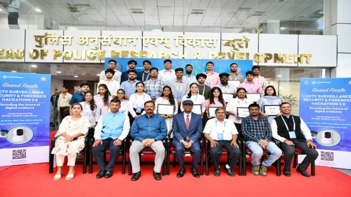 BPR&D ने किया CCTV निगरानी हैकथॉन 2.0 का आयोजन,  नवाचार को मजबूत करने की ओर कदम