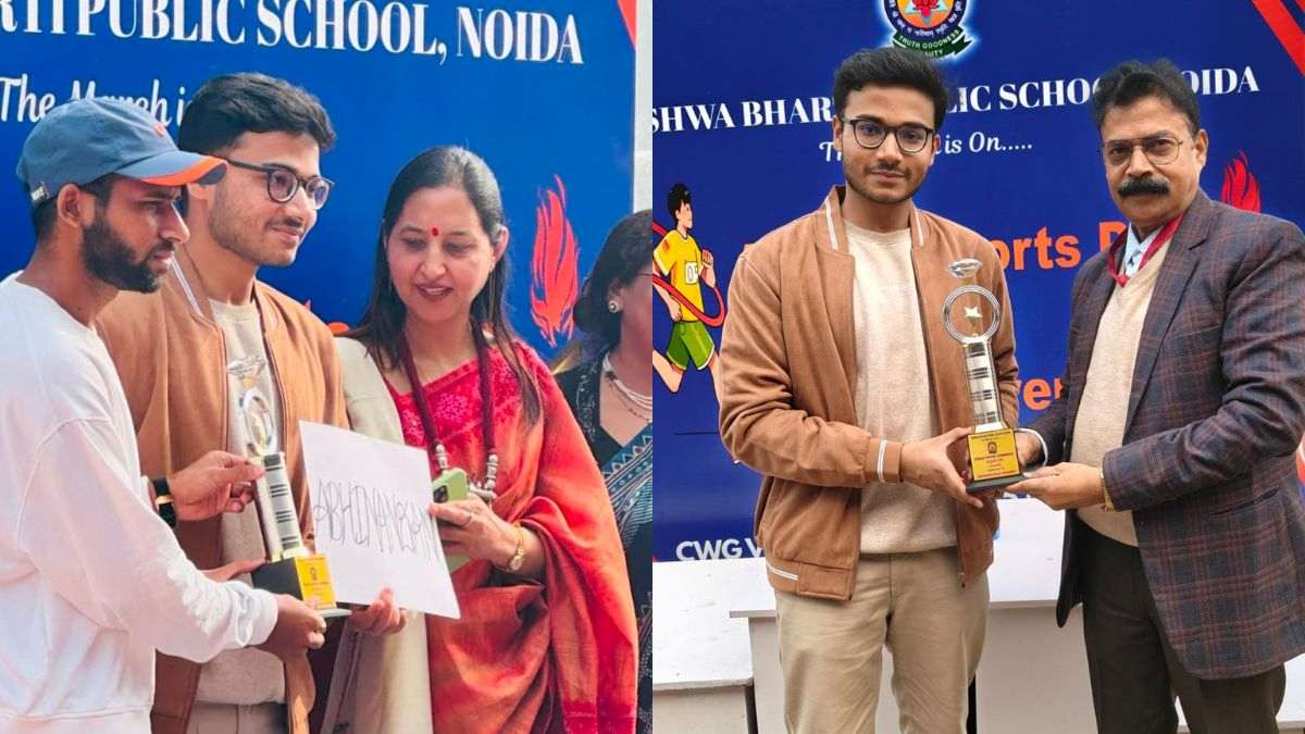 प्रेरणा की उड़ान: खेल रत्न विजेता प्रवीण कुमार के बीच चमके विश्वभारती स्कूल के होनहार छात्र
