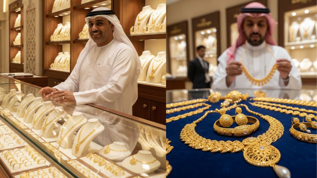 Dubai Gold Rate Today: दुबई में सोने की कीमत में बड़ी गिरावट, 15 फरवरी को भारत से कितना सस्ता मिल रहा गोल्ड?