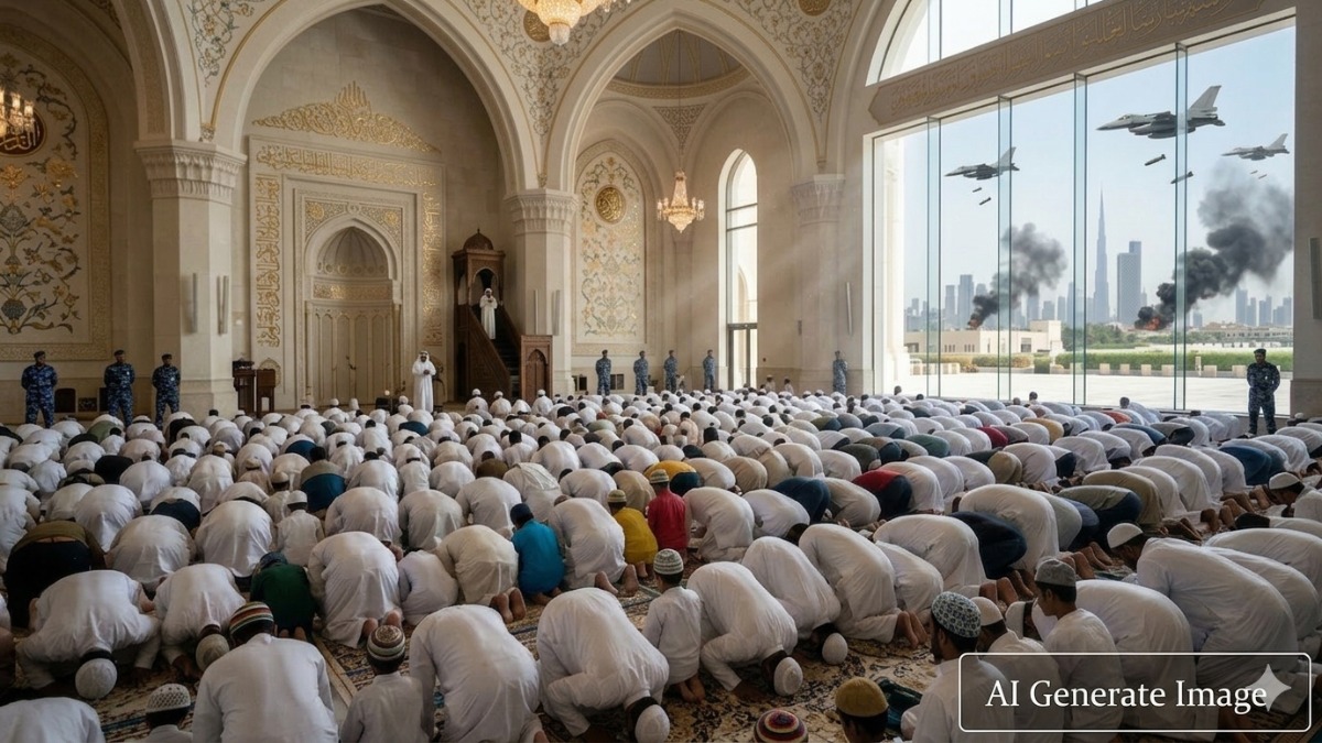 Eid 2026: UAE, Qatar और Kuwait में ईद की नमाज पर संकट, धमाकों के बीच कैसे होगी? जानें नियम