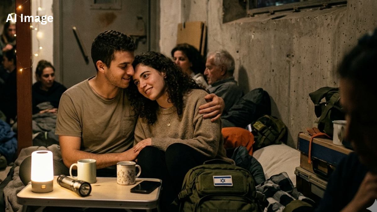 Israel Bunker Romance: इजराइल में बंकर बने नए 'डेटिंग स्पॉट, मिसाइलों के डर के बीच रोमांस का मजेदार जुगाड़