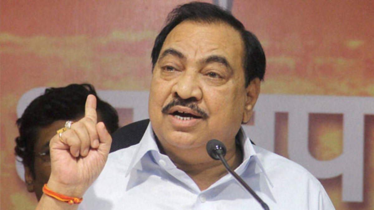 NCP SP नेता एकनाथ खडसे और उनकी बेटी की बढ़ी मुश्किल, जलगांव भूमि सौदे में धोखाधड़ी, जालसाजी का केस दर्ज