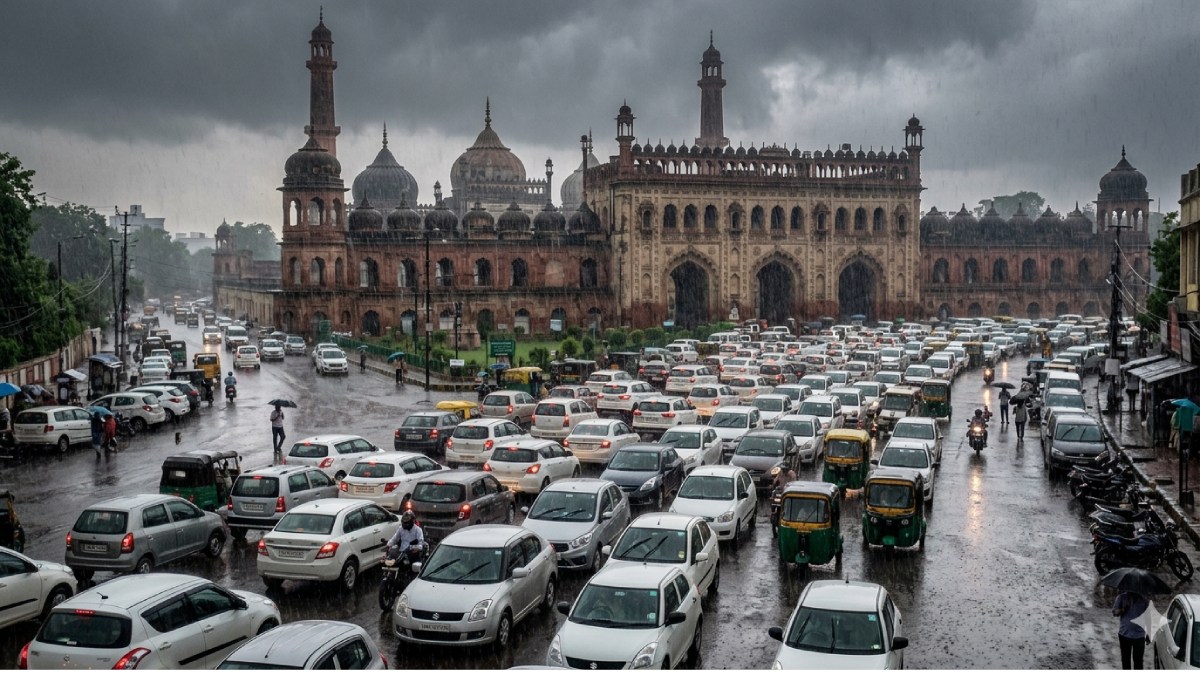 Uttar Pradesh Weather Alert: Lucknow समेत 24 जिलों में 4 दिन बारिश-तूफान, कहां-कहां IMD का ओलावृष्टि अलर्ट?