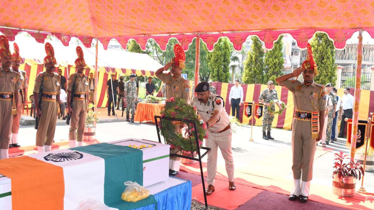 ड्यूटी के दौरान 170 BN BSF के कांस्टेबल मिथुन मंडल का सर्वोच्च बलिदान