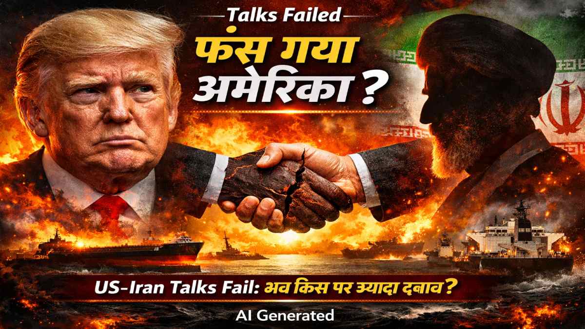 Iran US Talk Fail: फंस गया अमेरिका? शांति समझौते की जरूरत ईरान से ज्यादा ट्रंप को? 4 प्वाइंट्स में समझें