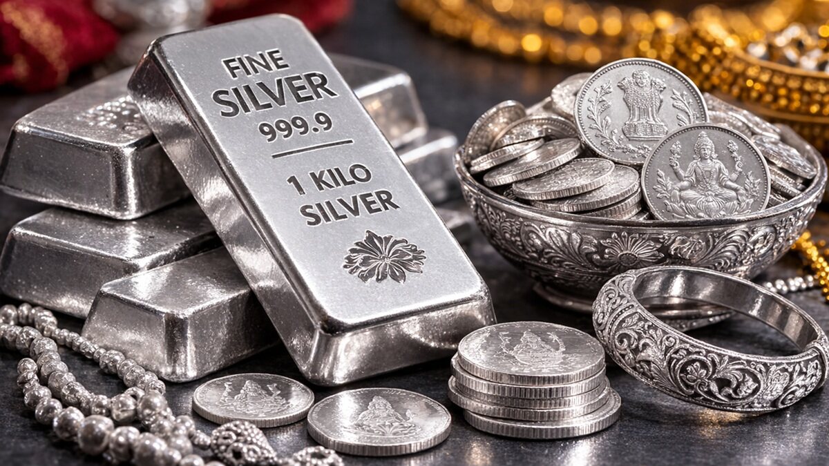Silver Rate Today: चांदी की कीमतों में भारी भूचाल! एक झटके में ₹4810 गिरे दाम, चेक करें नया सिल्वर रेट