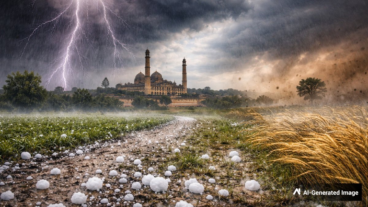 Uttar Pradesh Weather Alert: यूपी में क्या अगले 6 दिन तक बारिश? कहां आंधी-तूफान? IMD का येलो अलर्ट  जारी