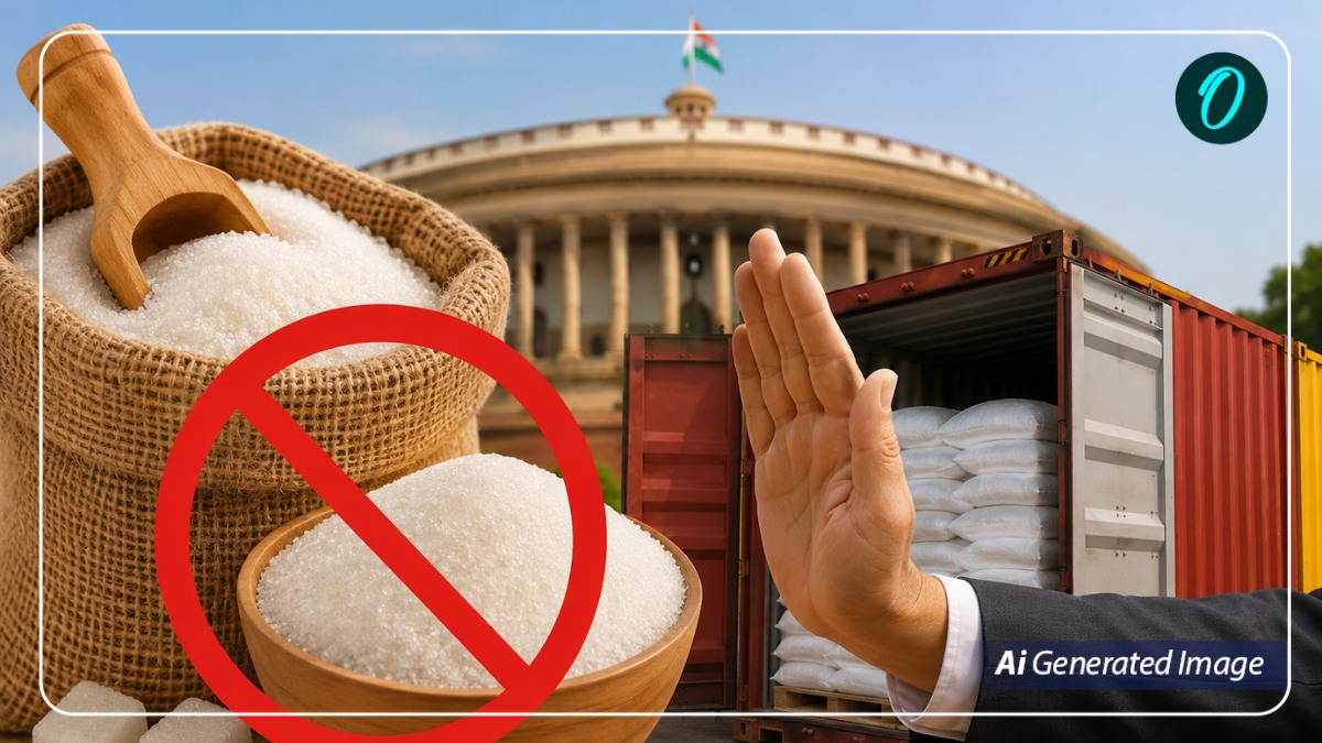 India Bans Sugar Export 2026: भारत ने चीनी एक्सपोर्ट पर लगाया बैन! यूरोप को क्यों मिली छूट? रसोई पर क्या असर