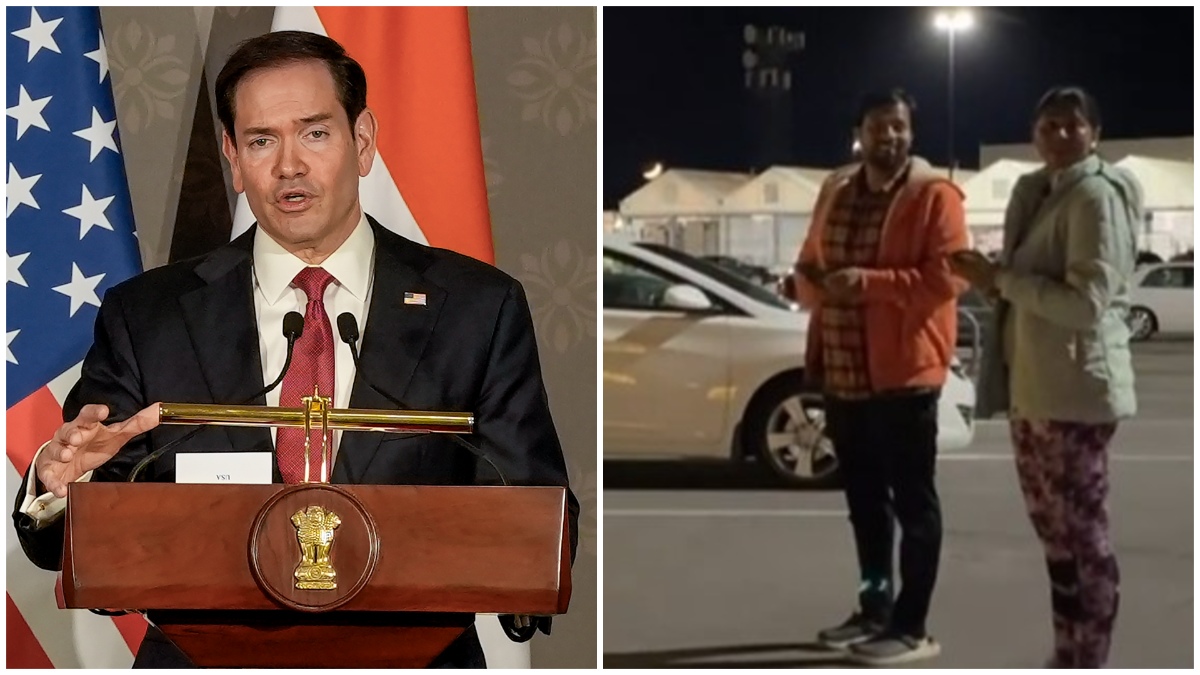 Racism With Indians: 'यहां से F*&%$ दफा हो जाओ', भारतीय कपल से US में बदतसलूकी, रुबियो से मांगा जवाब- Video