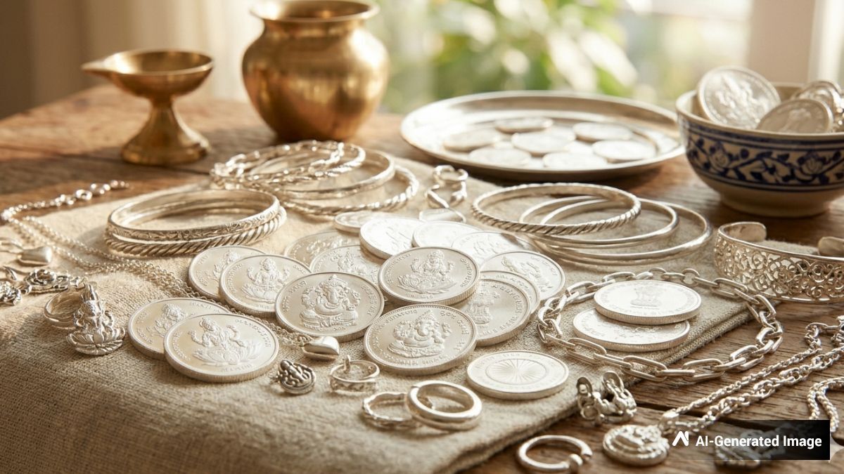Silver Price Today: लगातार सस्ती हो रही चांदी, आज भी गिरे दाम? कितना है एक किलो सिल्वर का रेट
