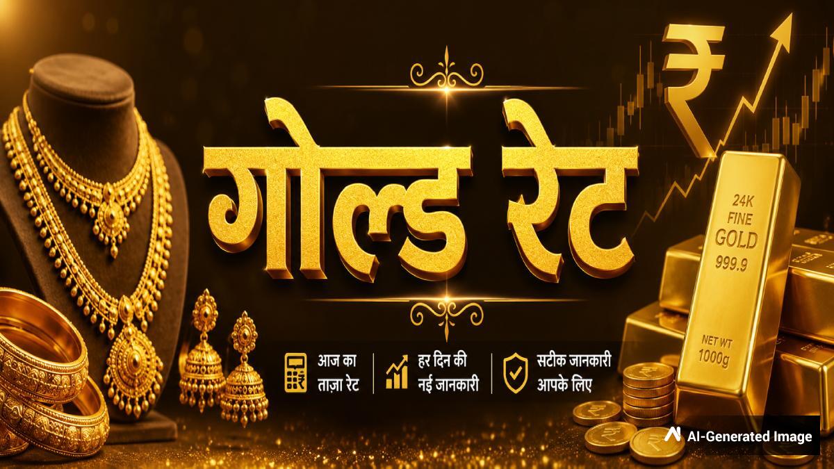 Gold Price Today : एक झटके में सस्ता हुआ सोना, कहां पहुंचा 24k, 22k, 18k गोल्ड का भाव?