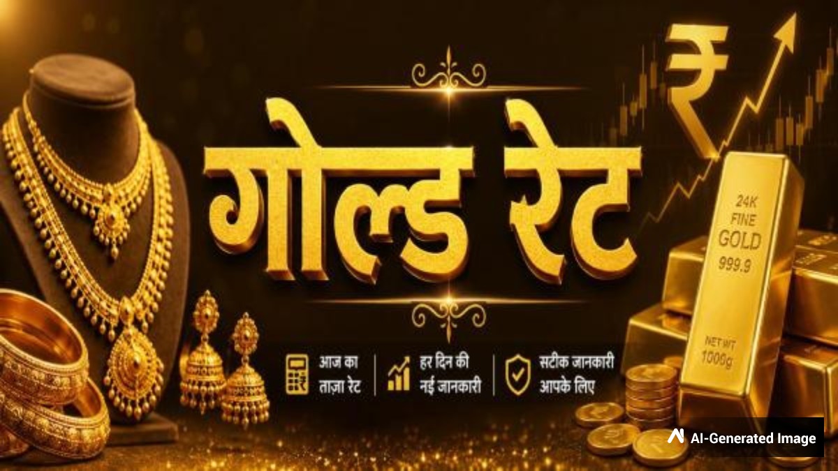 Gold Price Today: मार्केट खुलते ही धड़ाम हुआ सोना, कहां पहुंचा 24k, 22k गोल्ड का भाव?