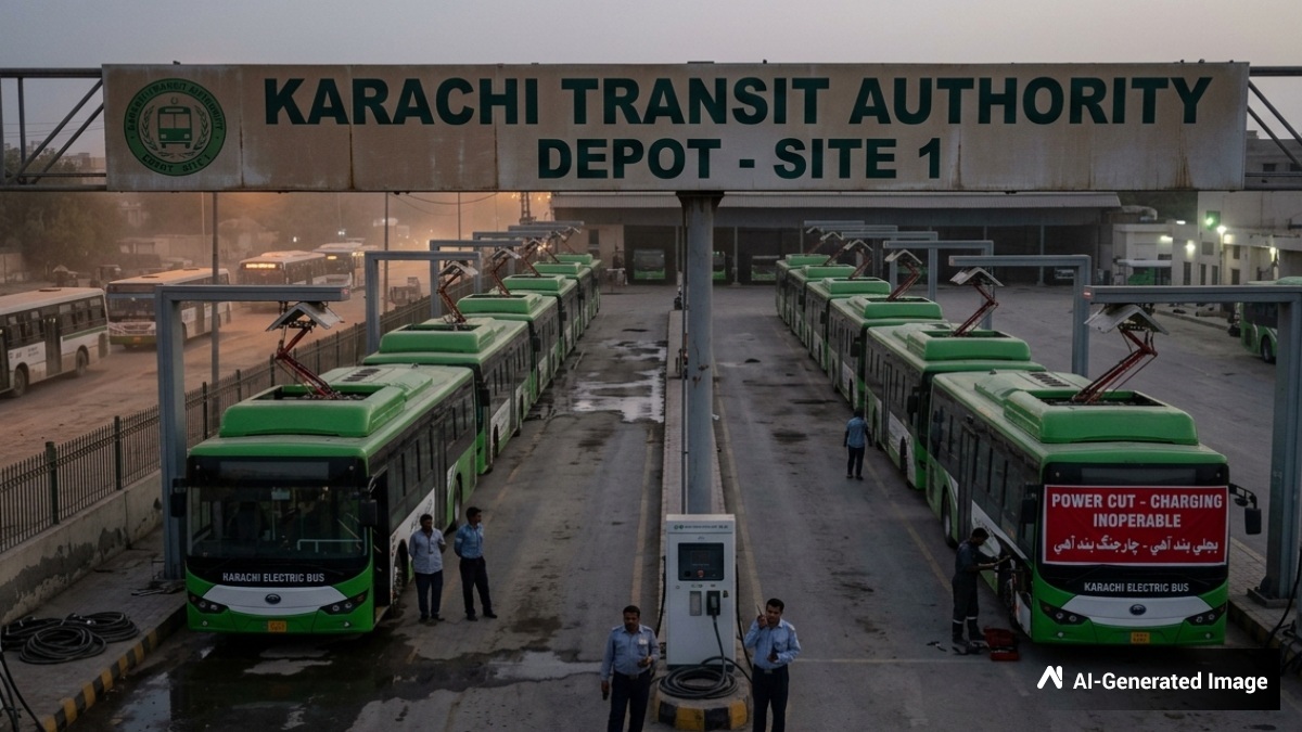 Pakistan Crisis: तेल की किल्लत के चलते कराची में मंगाई इलेक्ट्रिक बसें, चार्जिंग स्टेशनों से ही गुल हुई बत्ती