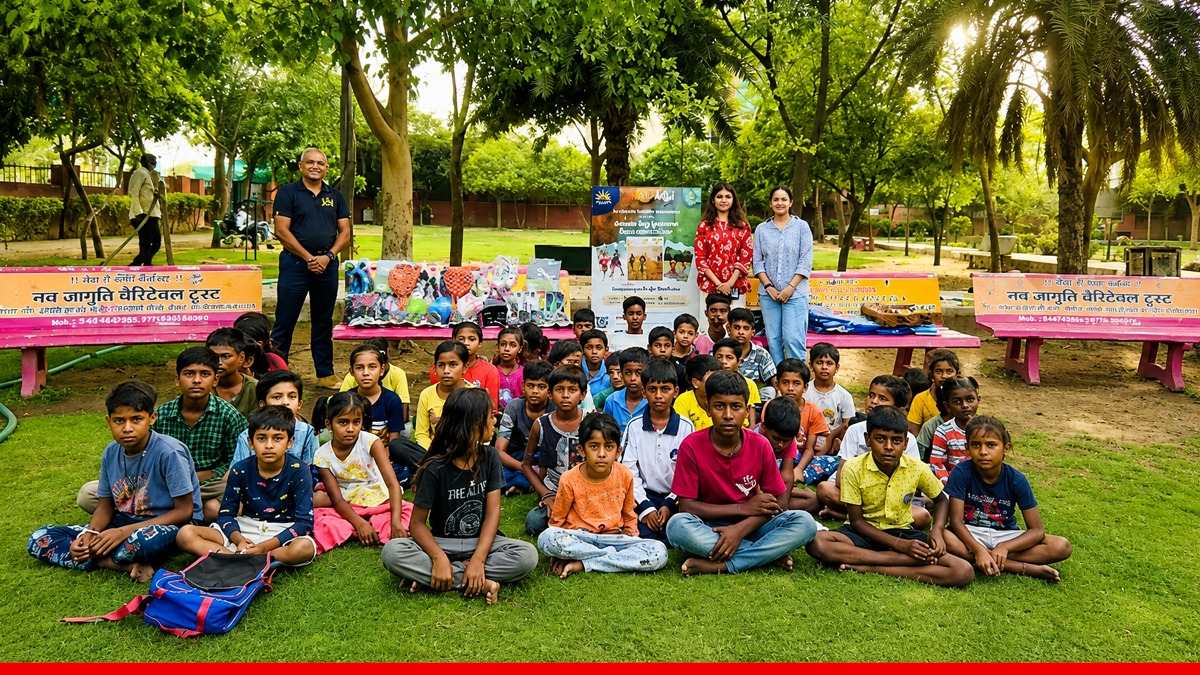 '100 मेडल का सपना', हर बच्चे को खेल का हक! टारगेटेड फाउंडेशन ने चित्रकूट में बांटी खेल सामग्री