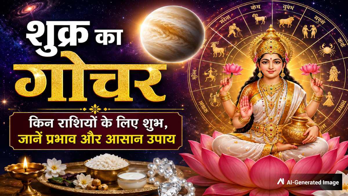 Shukra Gochar 2026: शुक्र की बदली चाल, वृषभ-तुला समेत इन 4 राशियों की चमकेगी किस्मत, आएंगे अच्छे दिन
