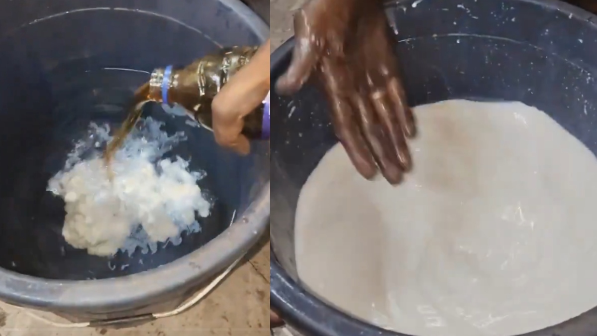 Fake Milk Video: पानी में डाला सफेद लिक्विड और बन गया हूबहू दूध! वायरल वीडियो से हड़कंप, जांच की उठी मांग