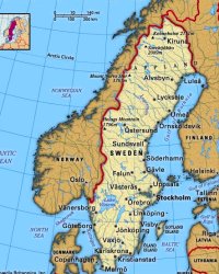 Sweden Map