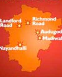Bangalore Map Bangalore Map