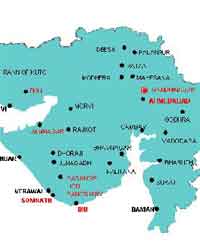 Gujrat Map
