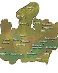 Madhya Pradesh Map